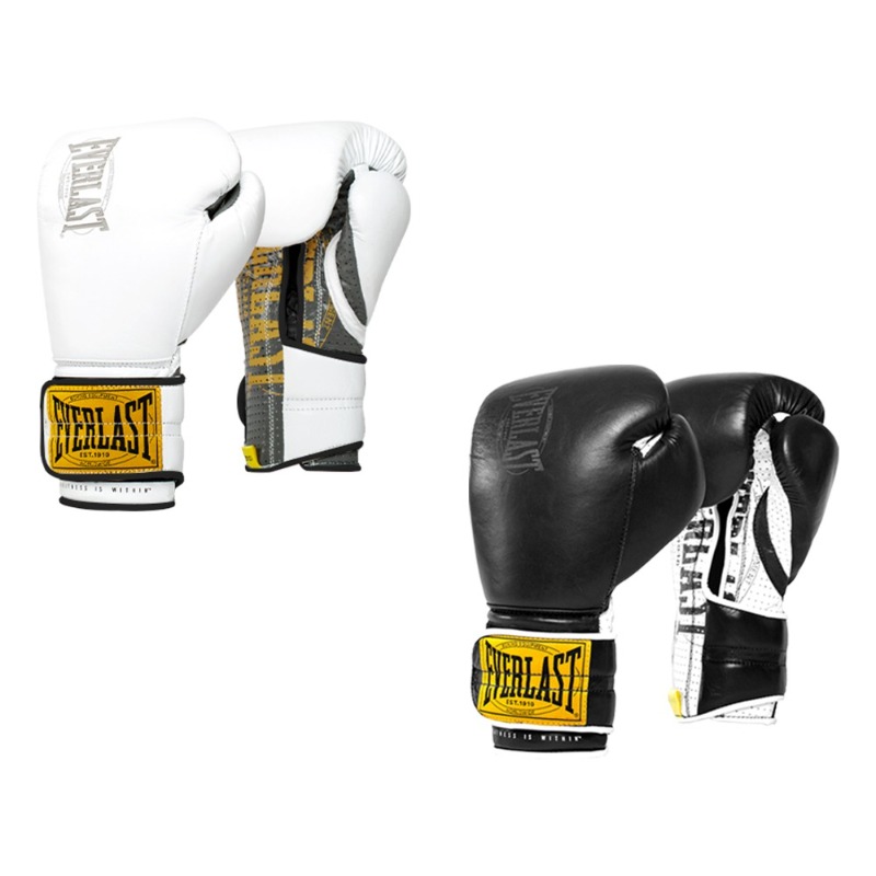 EVERLAST 1910 클래식 스파링 훅앤룹 글러브, 화이트, 1개 290,000원