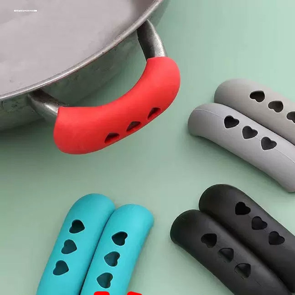 미즈코스 2P 라면 냄비 실리콘 손잡이 내열 전자레인지용 오븐 집게 4,900원