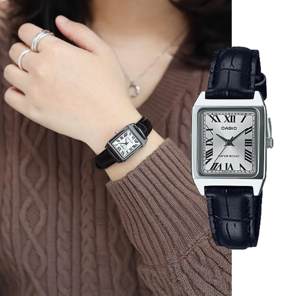 카시오 여성 가죽시계 LTP-V007L 손목시계 36,000원