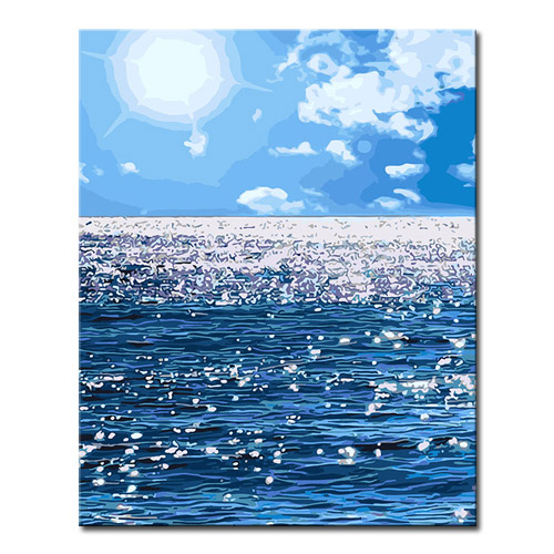 DIY캔버스페인팅 명화그리기 액자 그림 세트 유화 - 풍경 40x50 15,500원