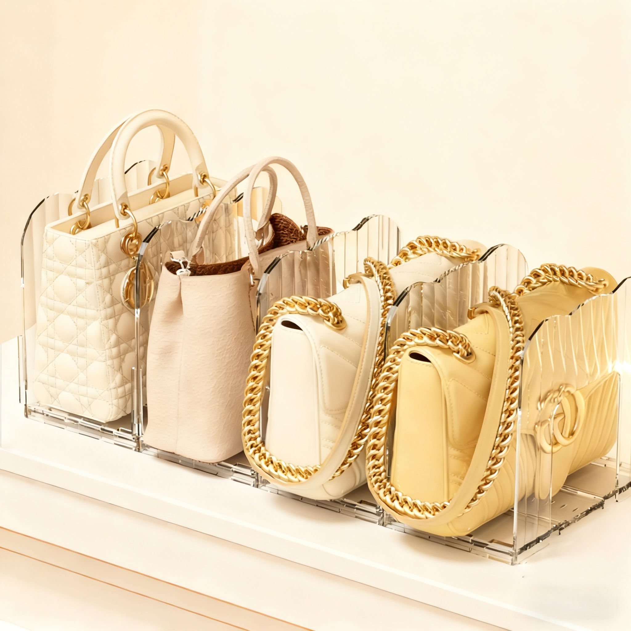 융풍 수납 정리함 아크릴케이스 수납함 투명 수납정리함 가방보관함  수납함가방 가방 수납장 가방걸이 13,580원