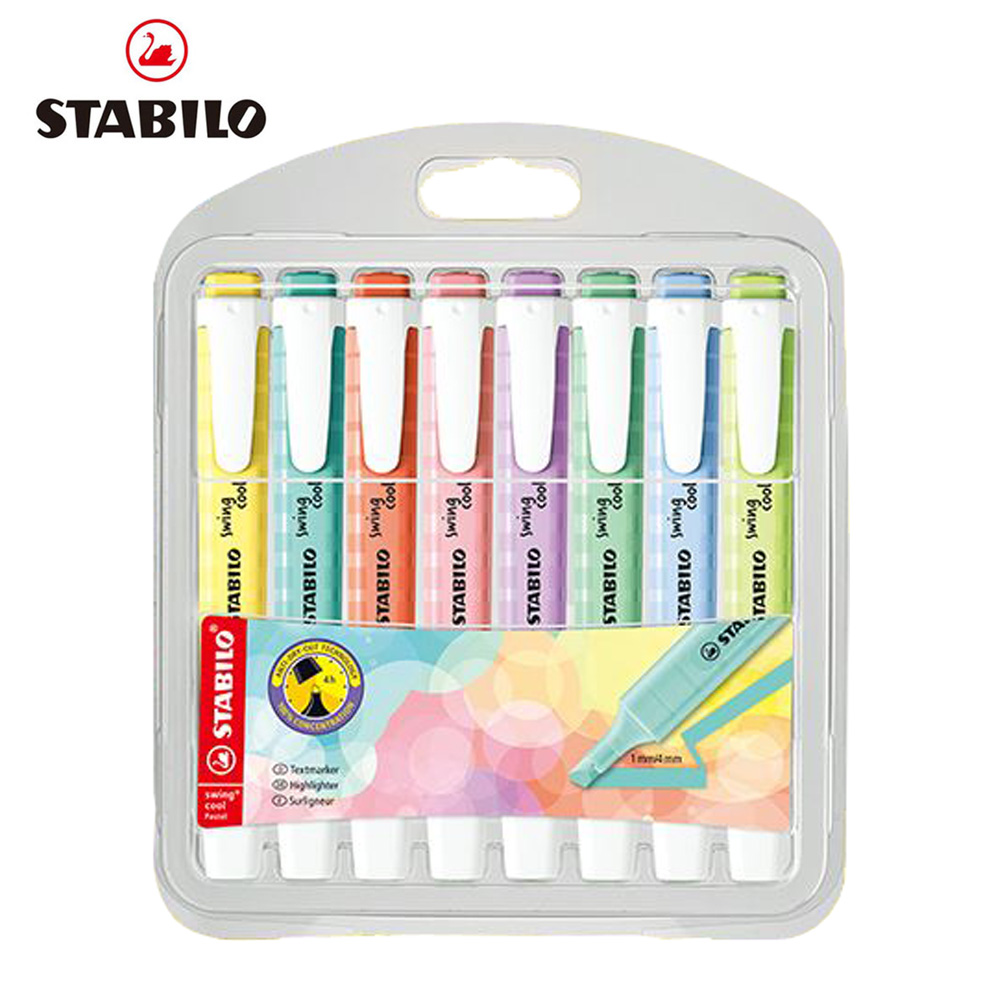 스타빌로 스윙쿨 파스텔 형광펜 8색 세트 9,600원