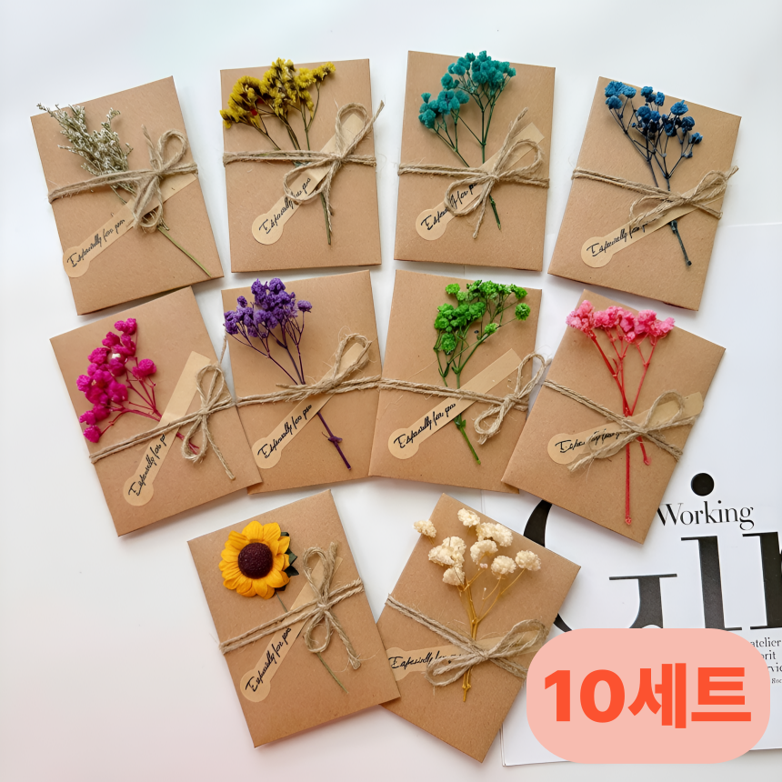 섭합 고급 꽃 감성 빈티지 로맨틱 편지지 10세트 9,900원