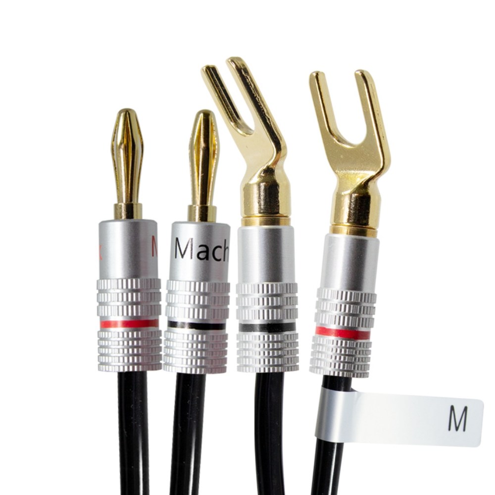 마하링크 국산 50C 콤보 바나나 to 말굽 단자 스피커 케이블 블랙 15M ML-C5PM15 48,000원