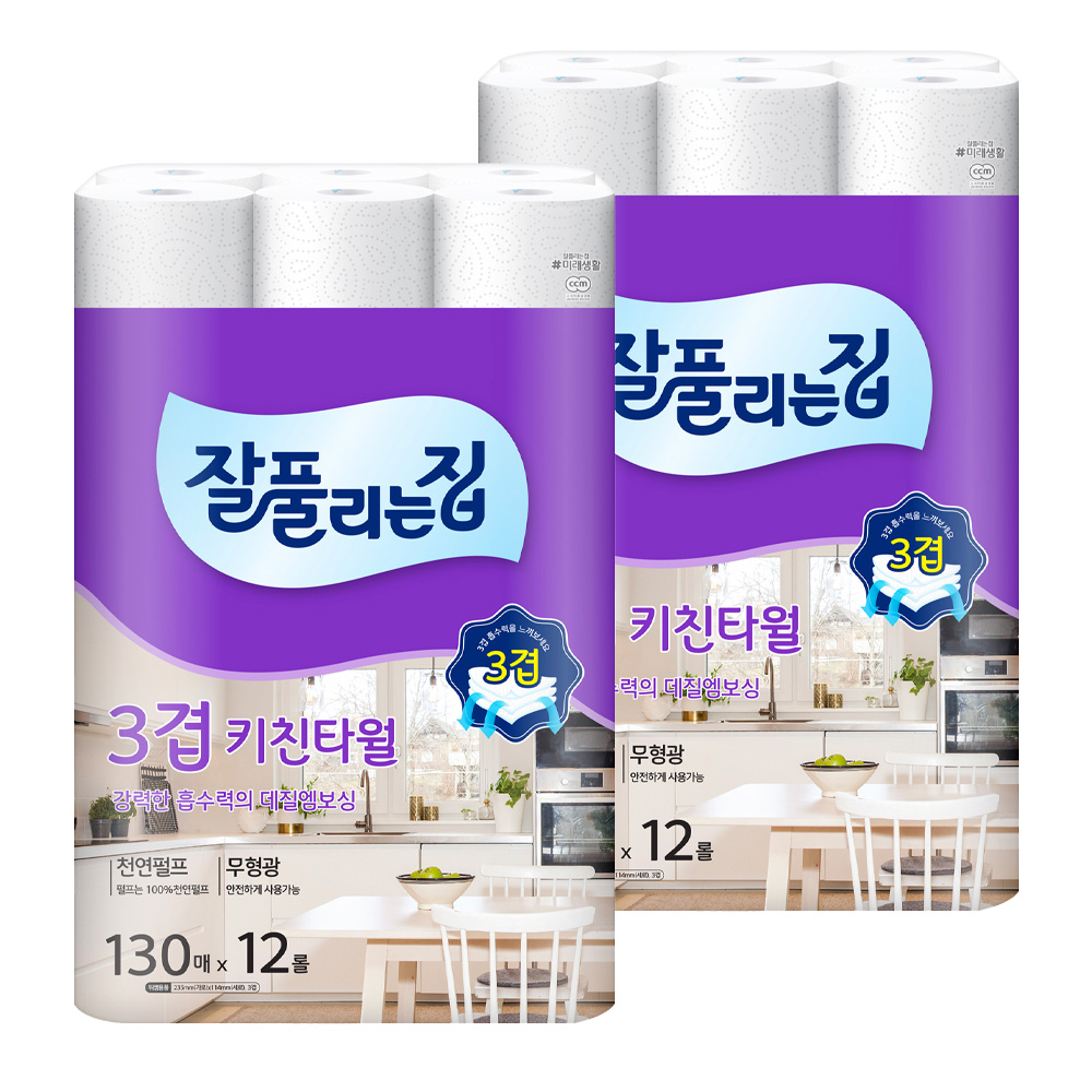 잘풀리는집 천연펄프 키친타올 18,580원