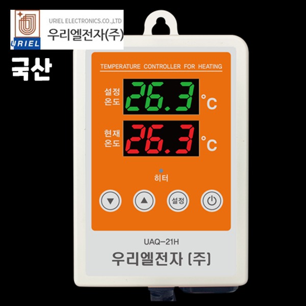 다팜아쿠아 우리엘전자 UAQ-11H 수족관용 활어 횟집 수산 히터 전용 원창 자동 온도 조절기 30,750원
