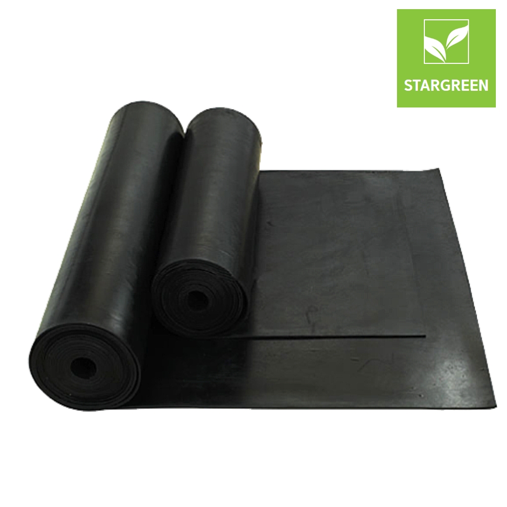 스타그린 민무늬 고무 롤매트 블랙 고정폭 120cm 두께 9.6T 1롤 10M, 1개, 민무늬 고무롤 블랙 9.6T (120cmX10M) 320,000원
