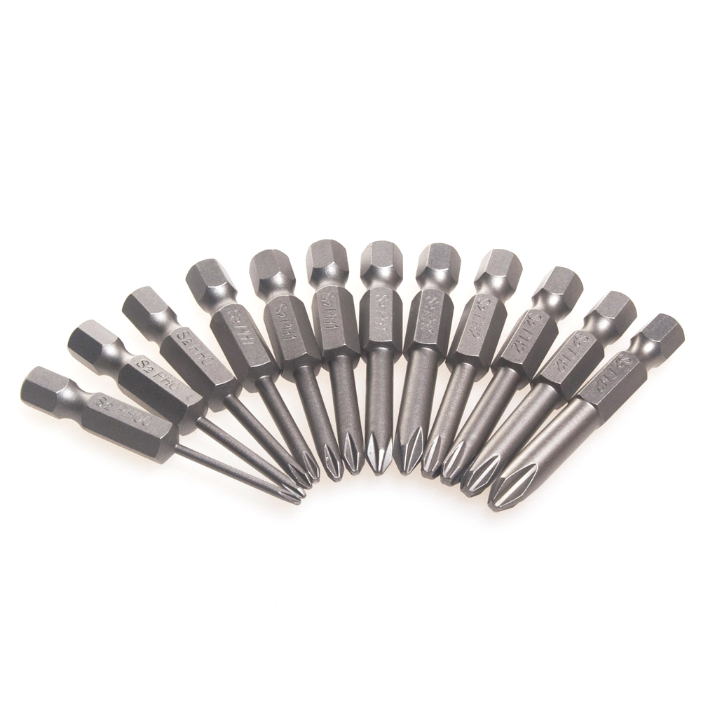 전동드라이버용 십자비트 12종 세트 6,330원