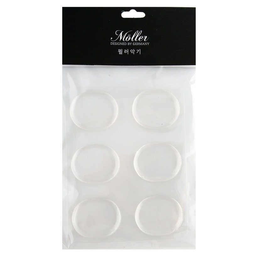 뮐러악기 드럼 뮤트젤 댐퍼 6p, 투명, 1개 6,010원