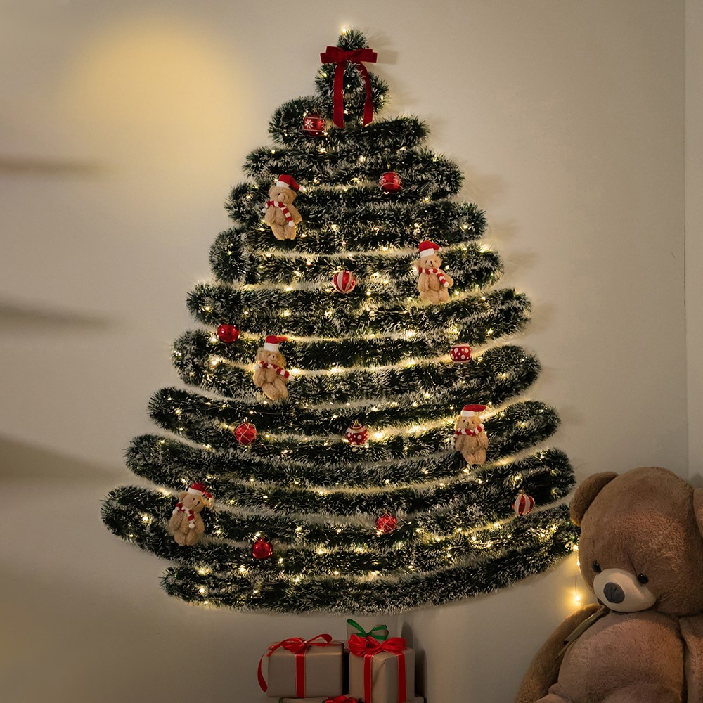 페어홈 크리스마스 전구포함 풀세트 대형 벽트리 장식 24,800원