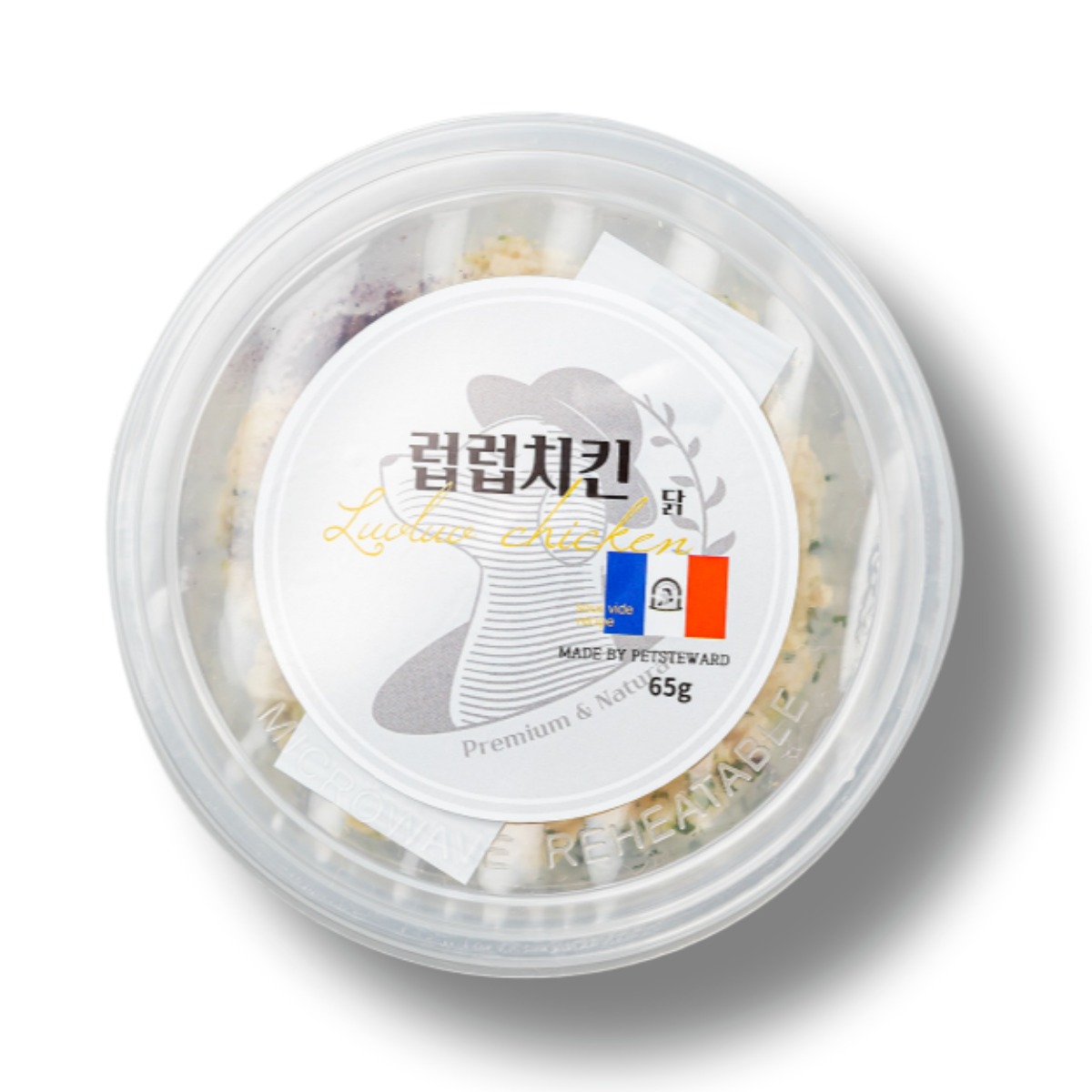펫스튜어드 강아지화식 단품 샘플 자연식 럽럽치킨65g(닭) 5,500원