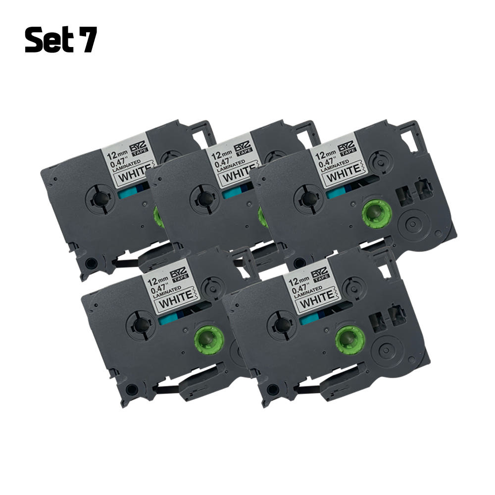 호환 브라더 라벨테이프 12mm 세트 라벨기 라벨지 라벨프린터 리필 묶음 11,900원