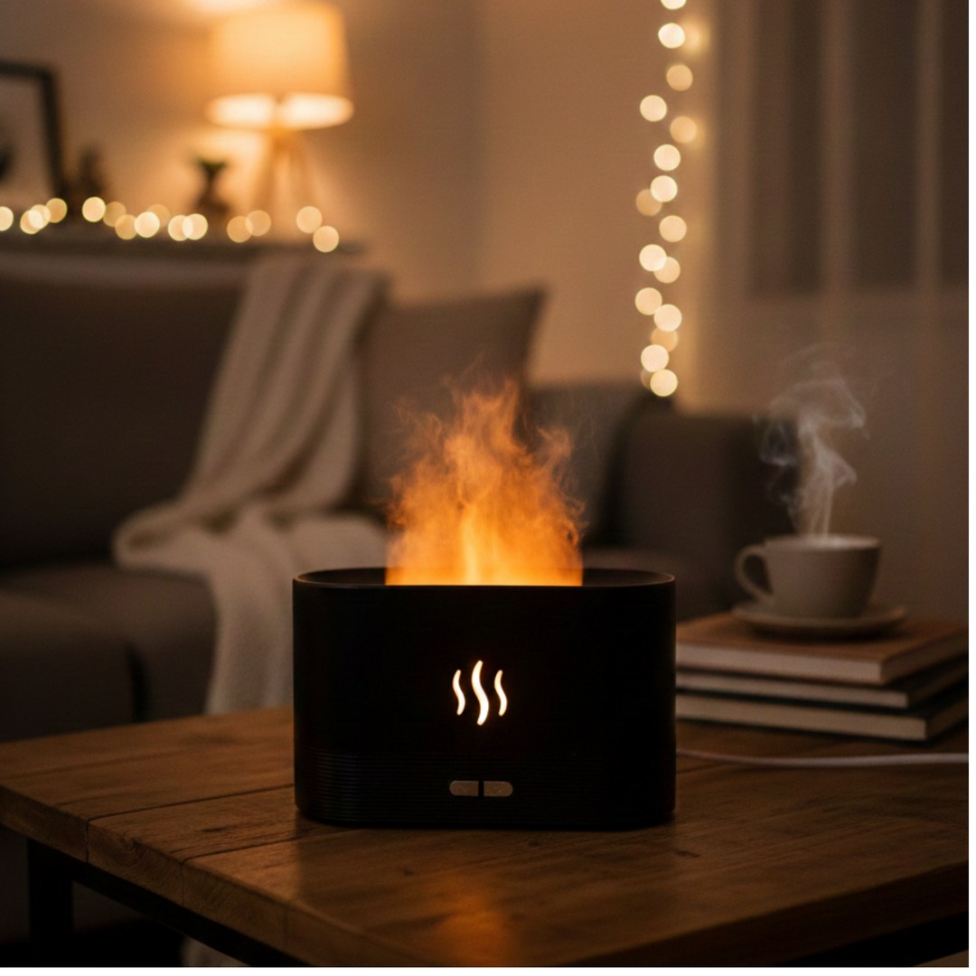 [저소음]USB 감성 불멍 무드등 가습기 LED 조명 인테리어 선물 29,700원