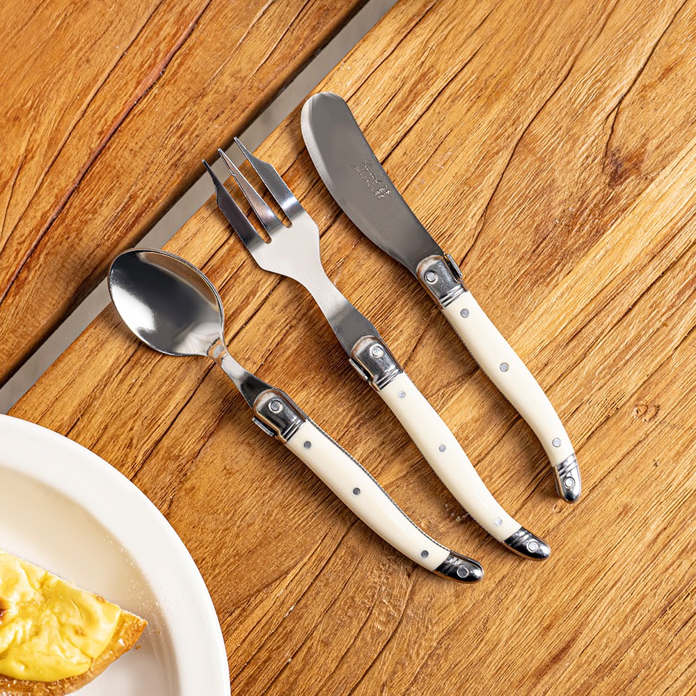 장네론 라귀올 디저트세트 3P 세트 디저트 스푼 포크 나이프 53,100원