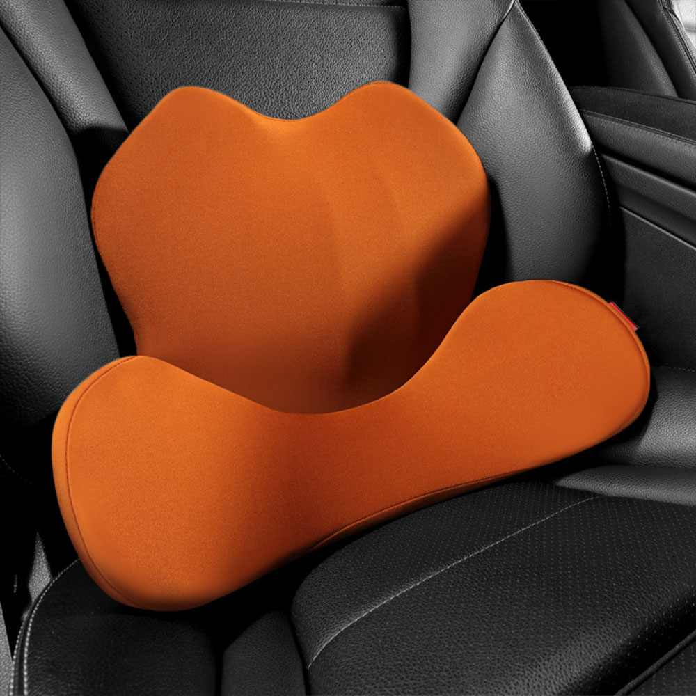 크로니클 프리미엄 경추 요추 밀착 보호 공학 설계 허리지지쿠션 + 요추지지쿠션 세트, 카멜, 1세트 58,040원