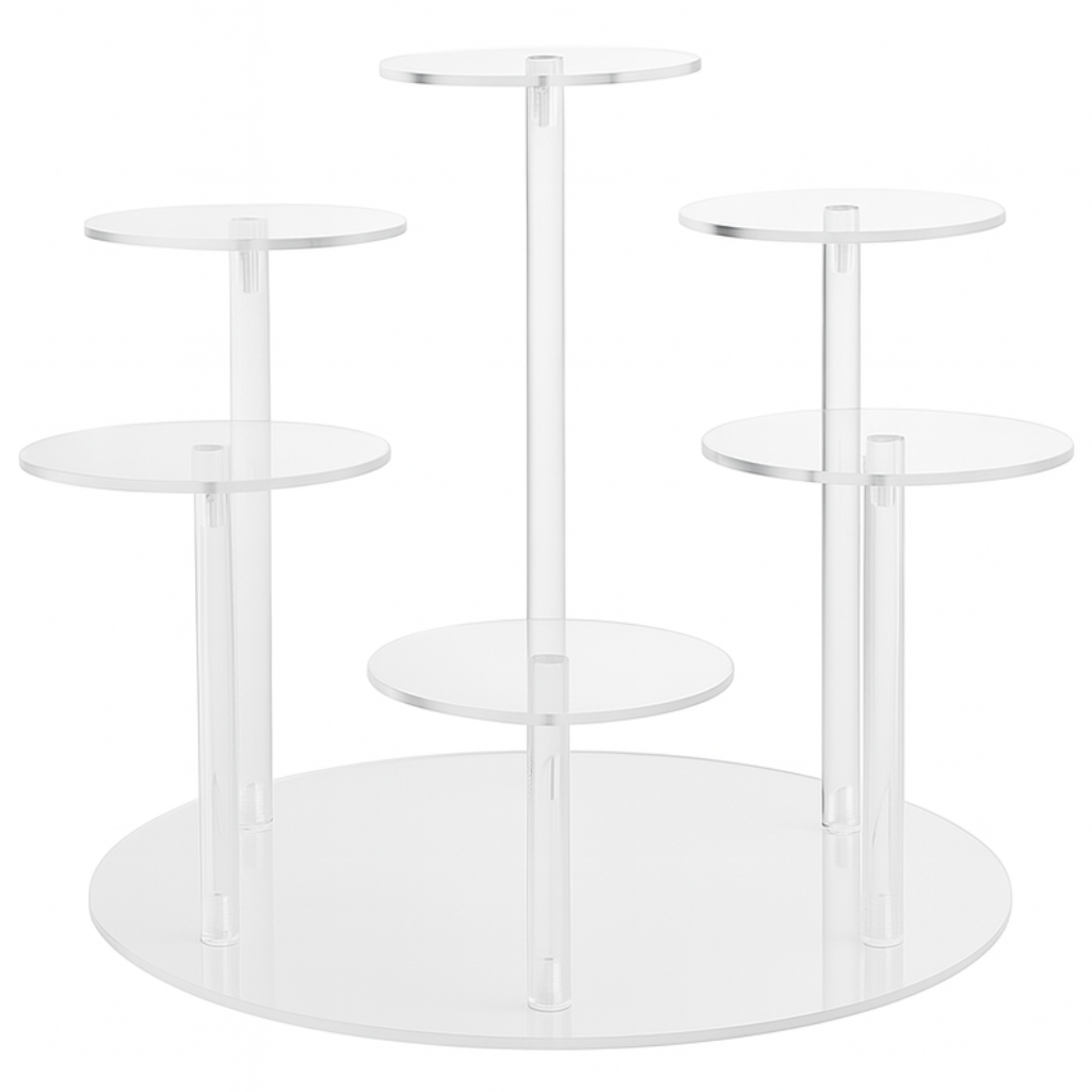 원형 아크릴 피규어 장식장 화장품 진열대, 1개 16,800원