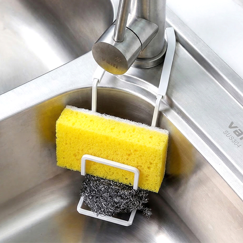 마메 싱크대 철제 수세미 2단 거치대 4,000원