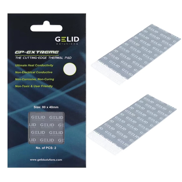 써멀패드 그래픽카드 GELID GP-EXTREME/ULTIMATE 멀티 사이즈 고성능 열 패드 CPU/GPU 그래픽 카드 마더 보드 34,990원