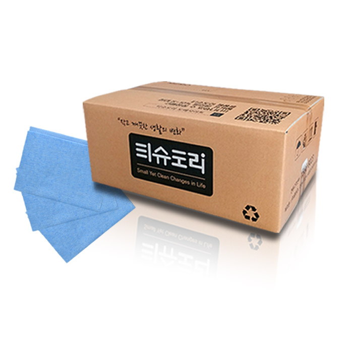 티슈도리 대용량 업소용 빨아쓰는 일회용 행주 파랑색 57,500원