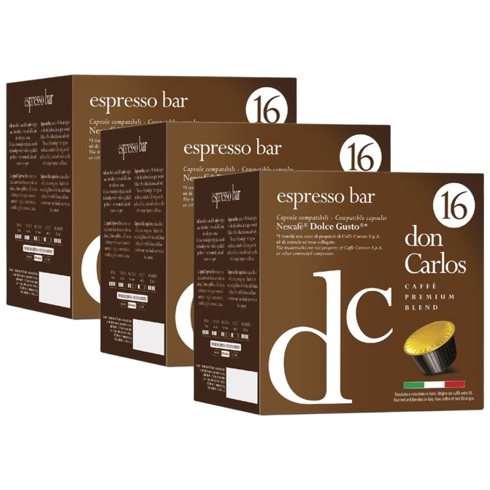돈 카를로스 돌체구스토 호환 캡슐커피 3박스 48캡슐 24,980원
