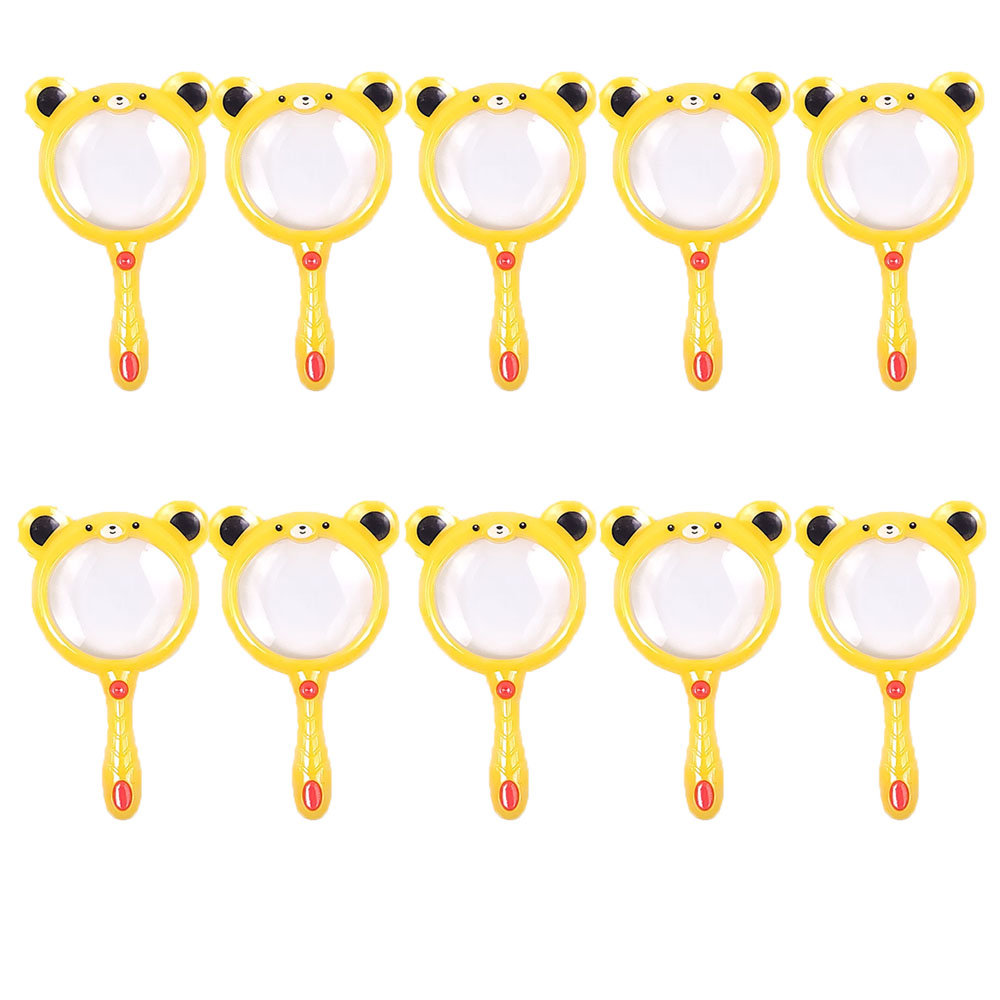 자연학습 곤충탐구 돋보기 확대경 옐로우 10개, 10개 10,800원