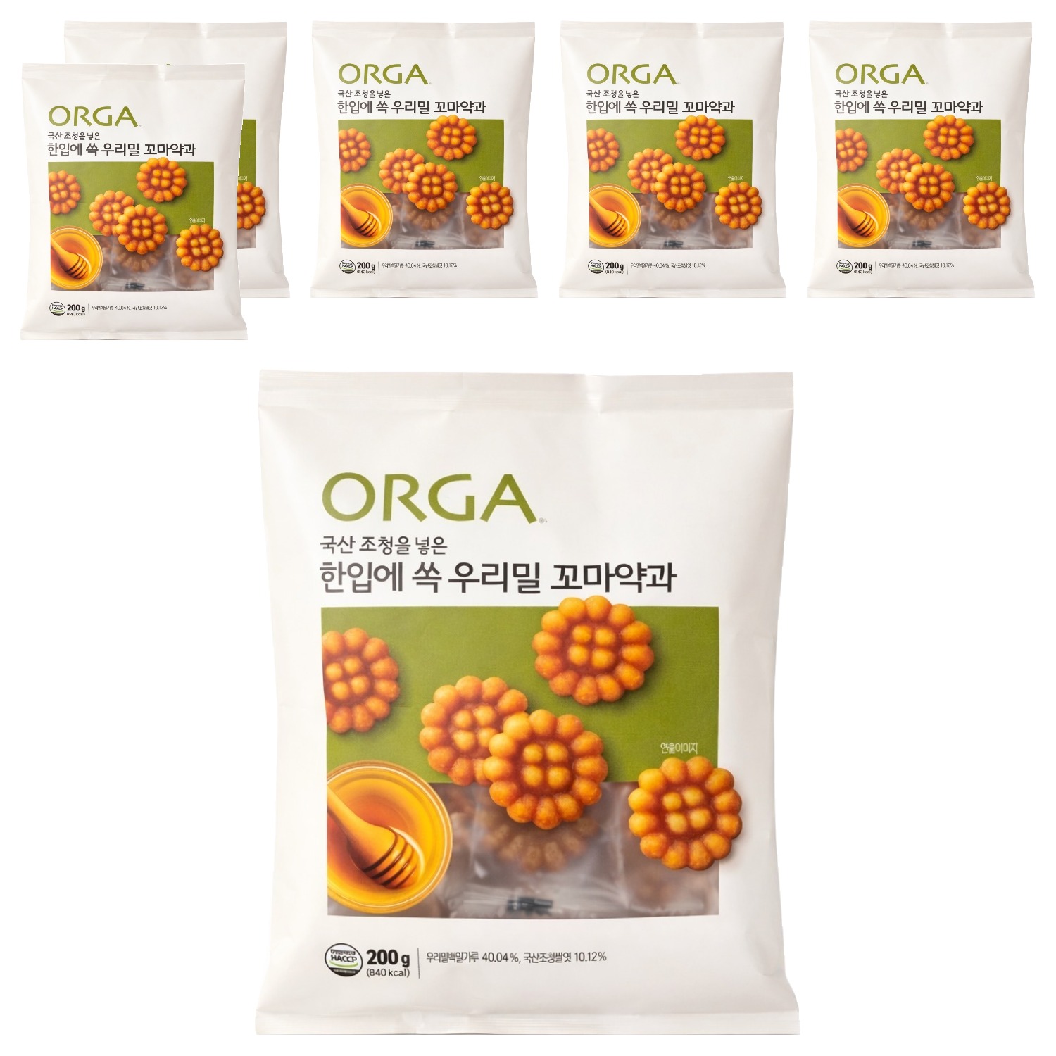 올가홀푸드 한입에 쏙 우리밀 꼬마약과 22,170원