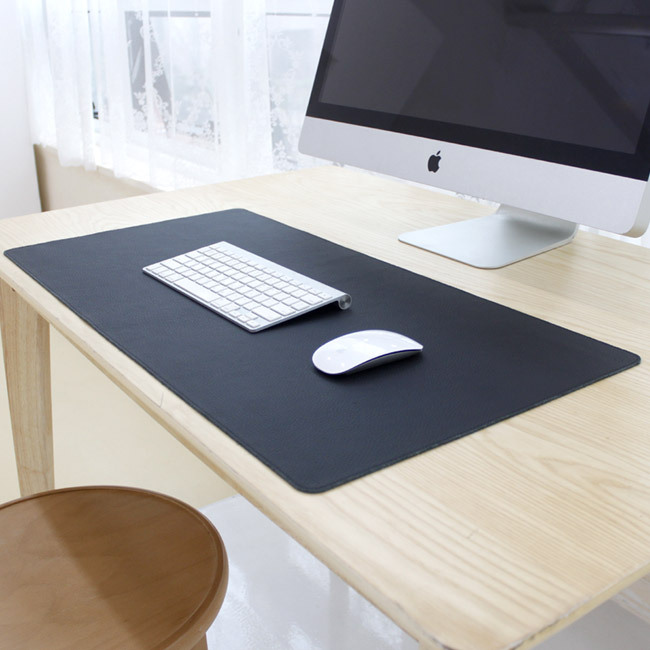 아리아라 천연가죽 VIP 가죽 데스크패드 매트, 블랙 45,800원