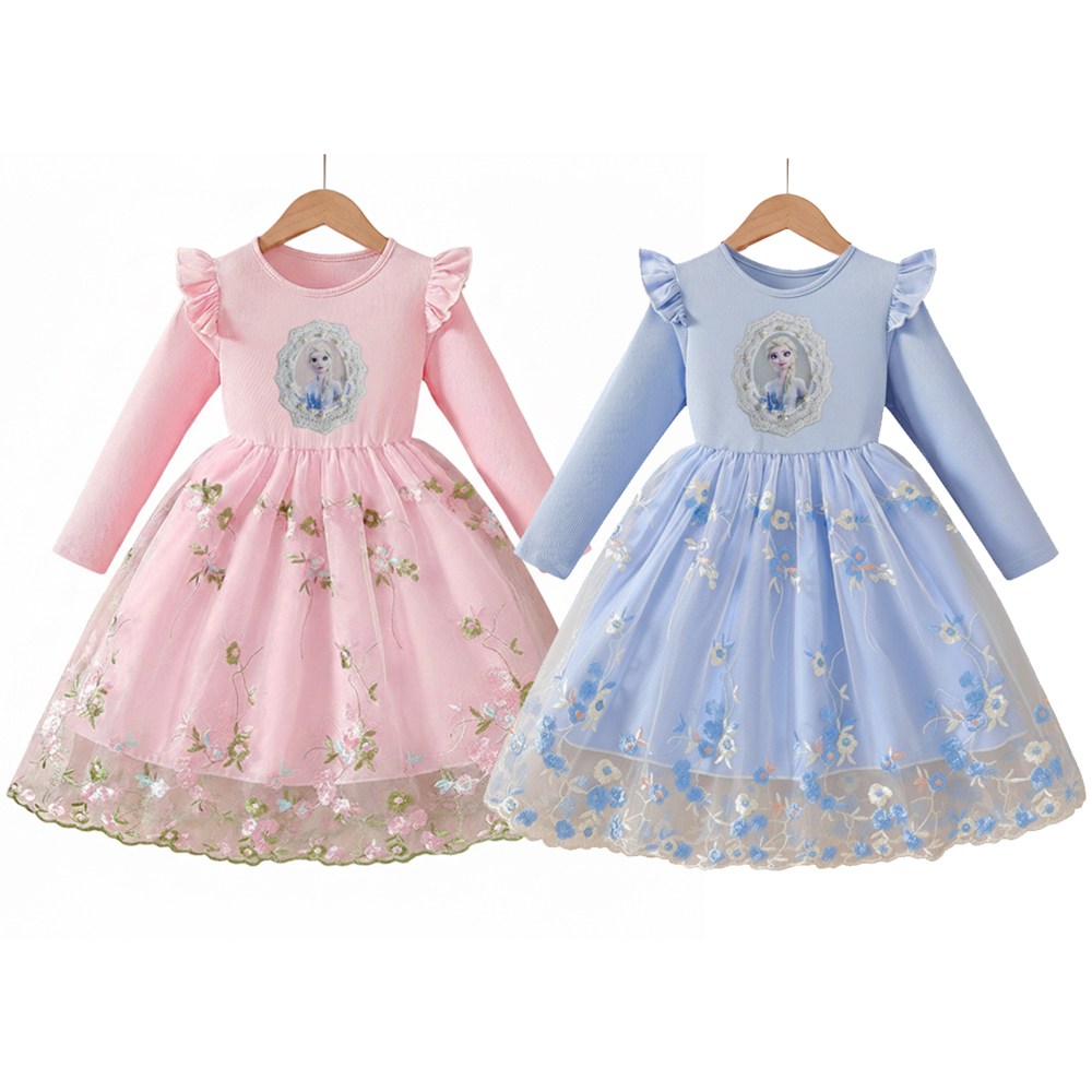 26년신상 얼음공주 플라워 원피스 일상복(판매중인 LED전자시계증정) 28,500원