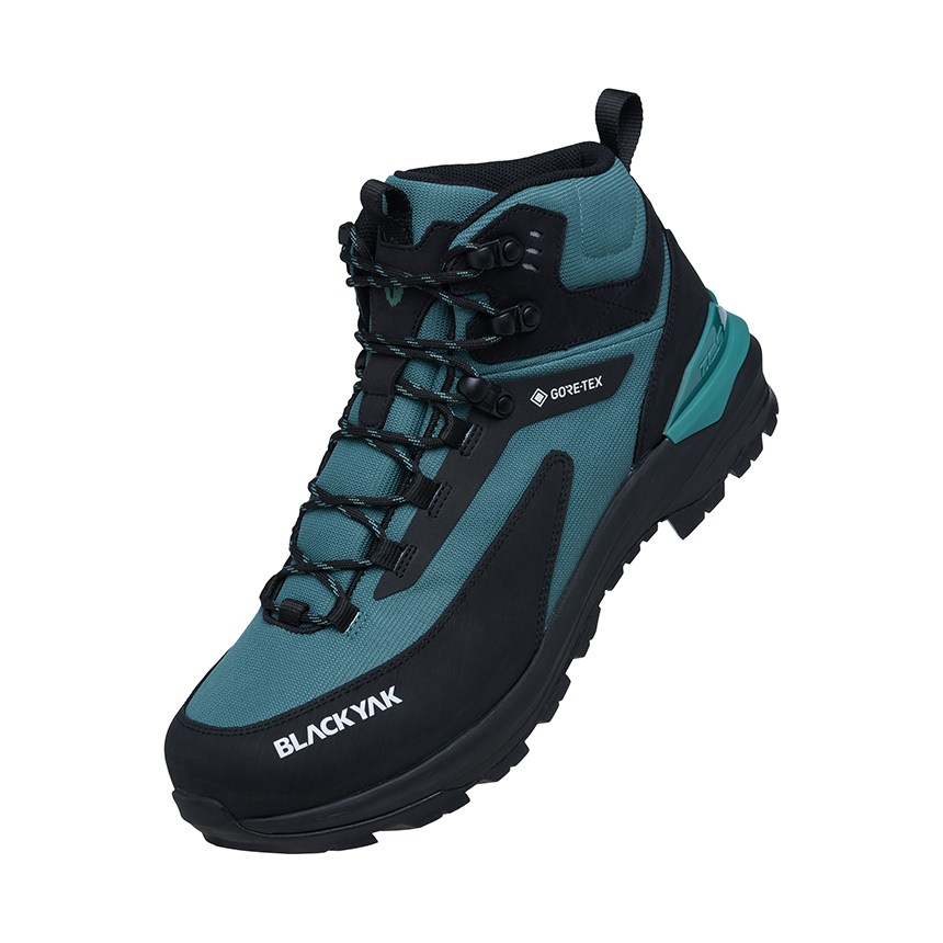 블랙야크 방수 남성 기본 중등산화 가이드 GTX 미드컷 트레킹화 독특한 포인트 컬러 134,500원