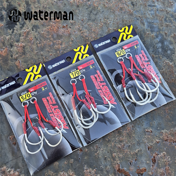 워터맨 프리미엄 더블스팅거 어시스트훅 지깅훅 슬로우/버티컬지깅 방어 부시리 삼치 대구 5,500원