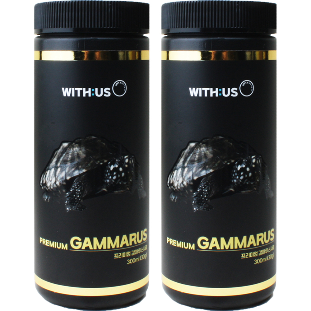 위더스 프리미엄 감마루스 거북이 사료 300ml 12,330원