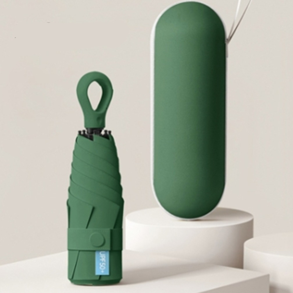 고리형 초미니 5단 양우산+보관파우치 11,900원