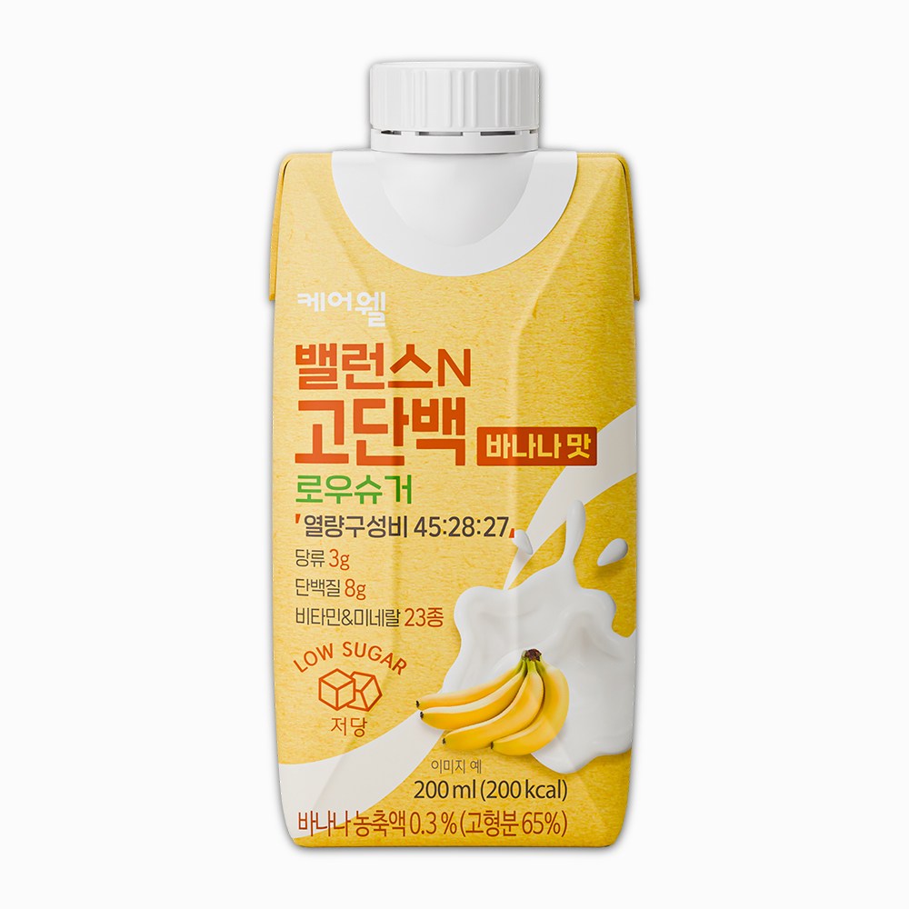 케어웰 밸런스N 고단백 바나나맛, 200ml, 1개 4,490원