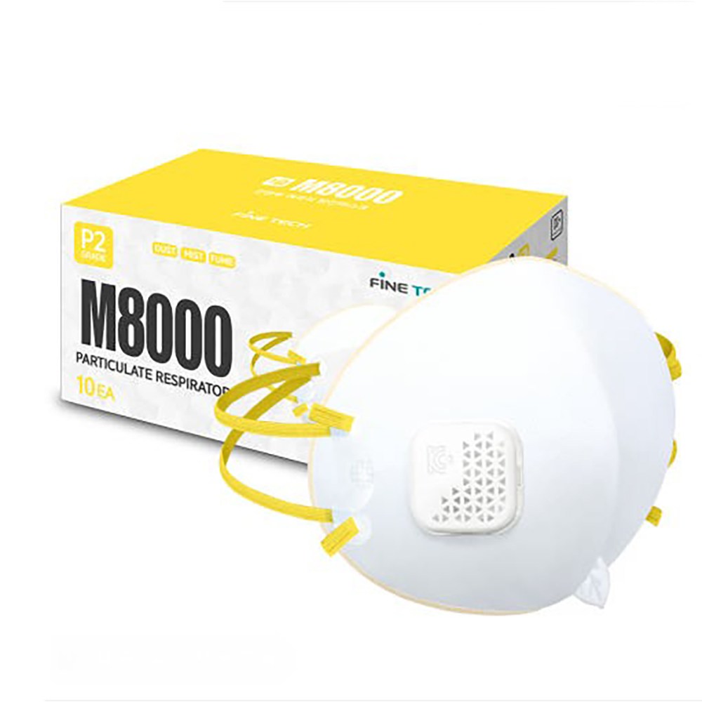 [툴스랜드]1급 방진마스크 안면부 여과식 분진 미스트 흄 1급 M8000 파인텍 (10개입) 11,000원