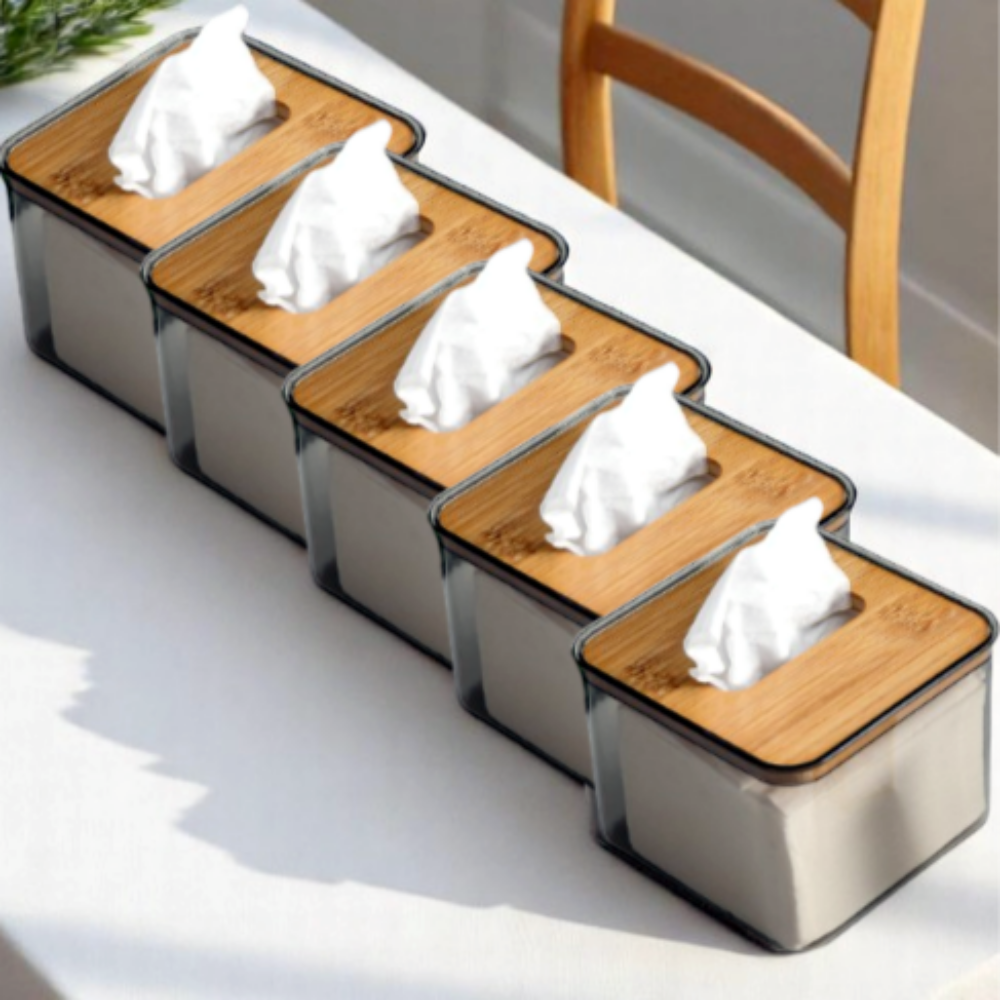 THE집사 업소용 테이블 냅킨 통 케이스 내프킨, 5개, 투명 11,900원