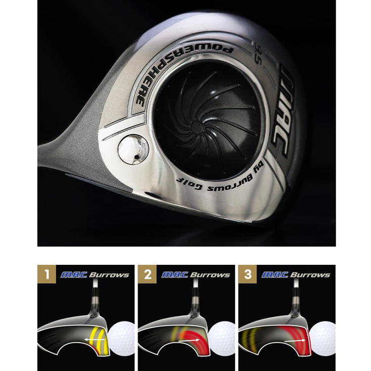 고반발 미사용 전시상품 맥버로우 440cc 저스핀 고탄도 미니 드라이버, 8.5도, SR 476,000원