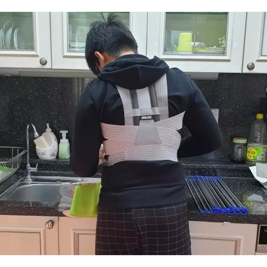 바디온케어 약국입점 자세교정 밴드 바른자세 라운드숄더 굽은등펴기 어깨 체형 14,200원