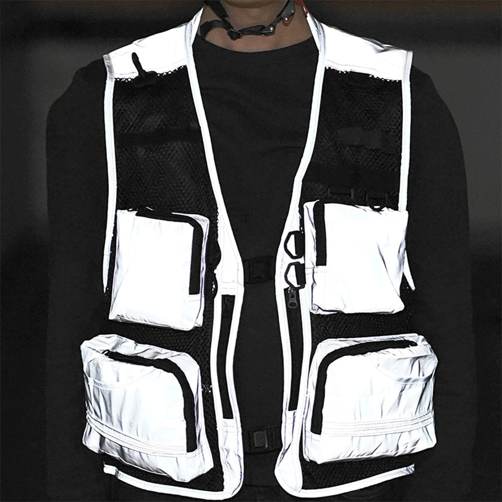 제이식스 오토바이 배달 조끼 안전 반광 반사 대행 퀵 라이더, 현재가 39,800원