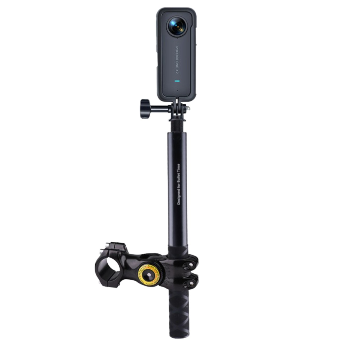 라이더굿즈 고프로 insta360 인스타360 오토바이 바이크 자전거 거치대 마운트, 1개, 셀피스틱_포함/SELFIEO 34,800원