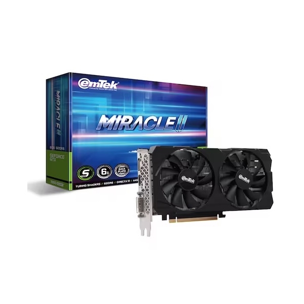 이엠텍 이엠텍 지포스 GTX 1660 SUPER MIRACLE II D6 6GB 305,000원