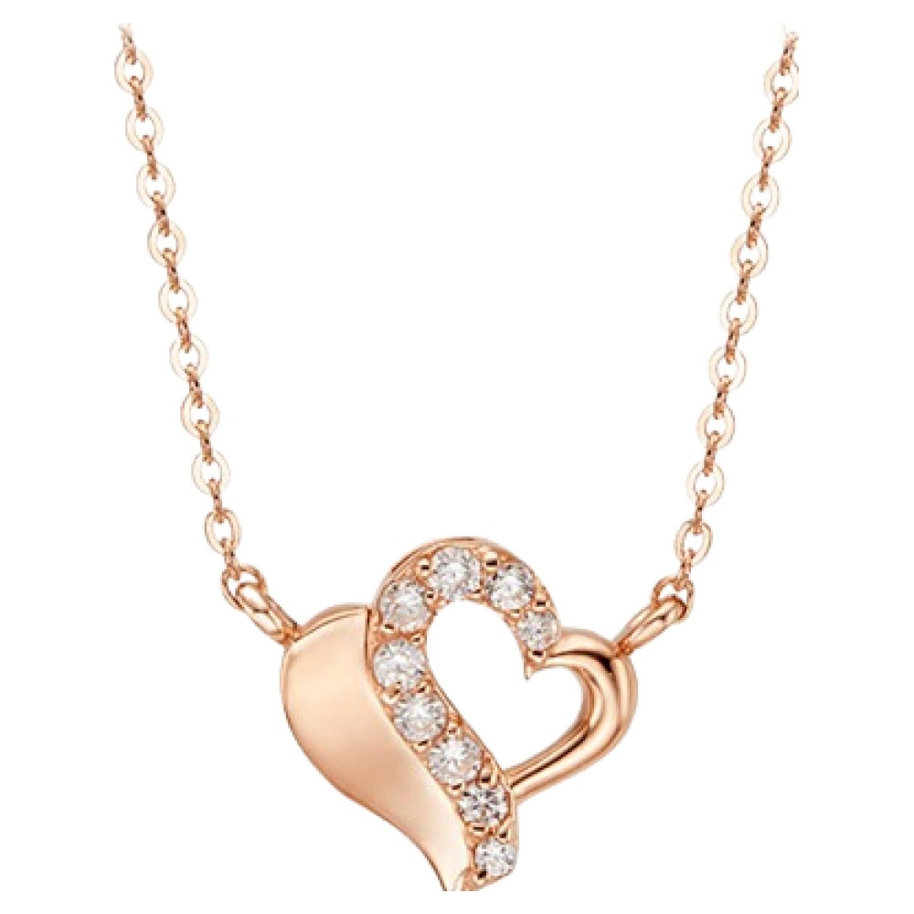 골드리아 여성용 14K 러블랑 하트 심플 데일리 목걸이 + 쇼핑백 358,770원
