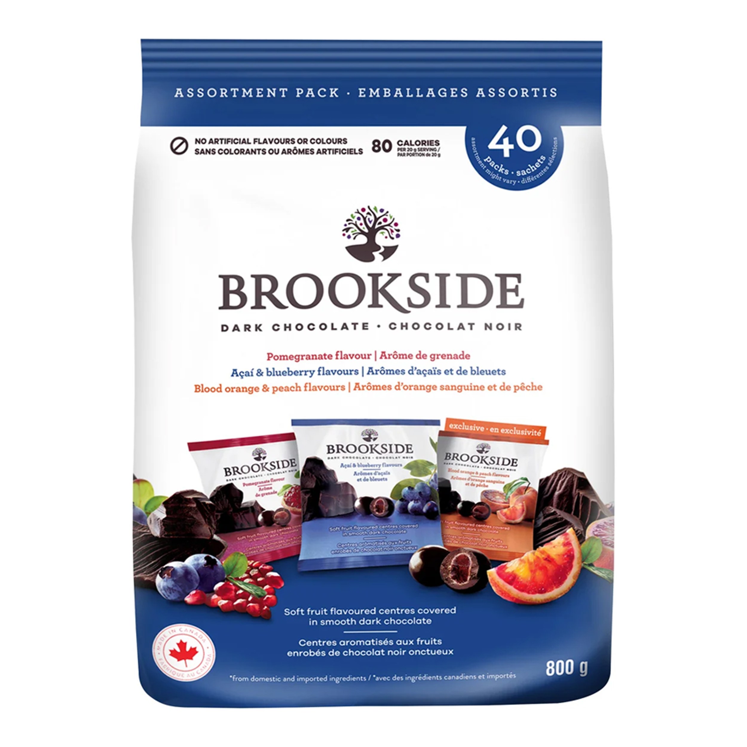 브룩사이드 건과일 다크초콜릿 버라이어티팩 40개입, 800g, 1개 38,900원