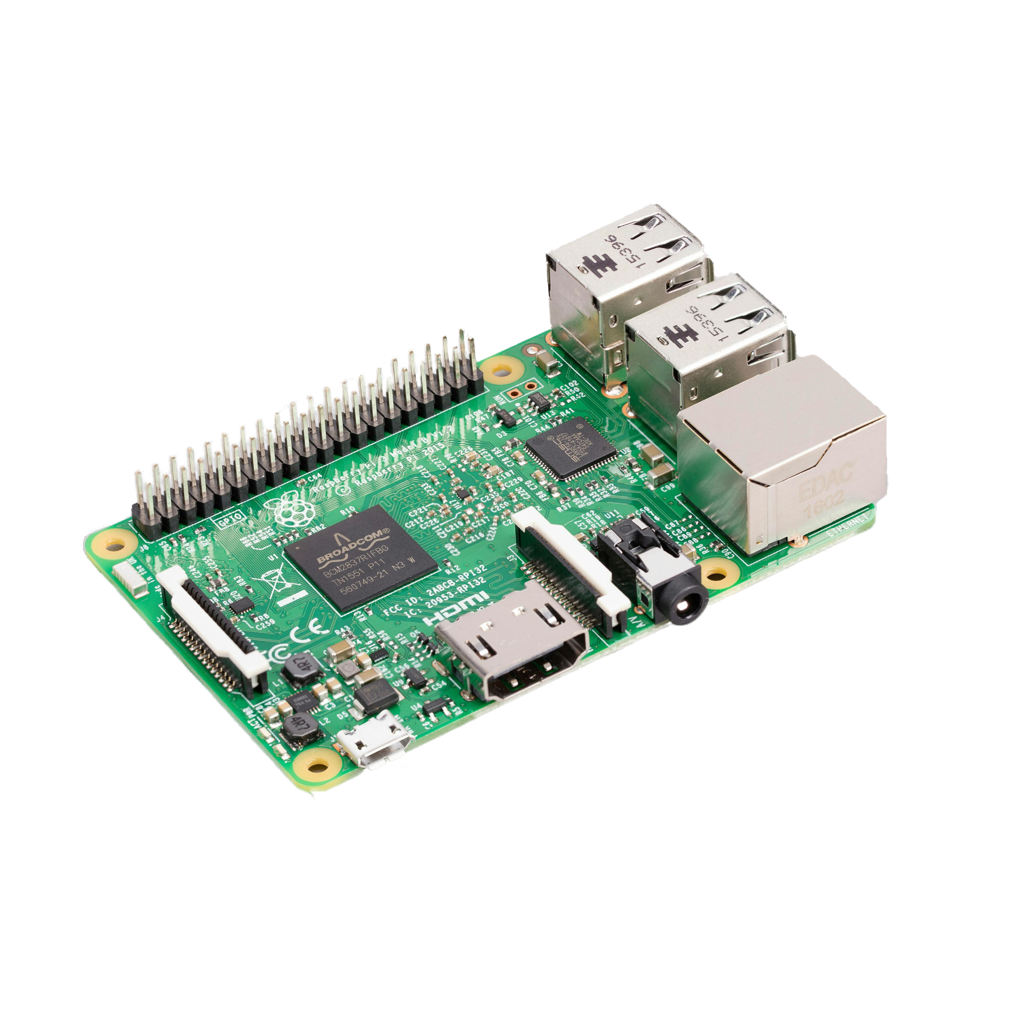라즈베리파이3B Raspberry Pi 3 Model B (방열판 증정) 58,100원