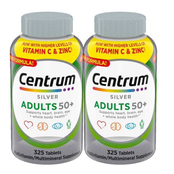 센트룸 실버 어덜트 50+ 멀티비타민 타블렛 45,290원