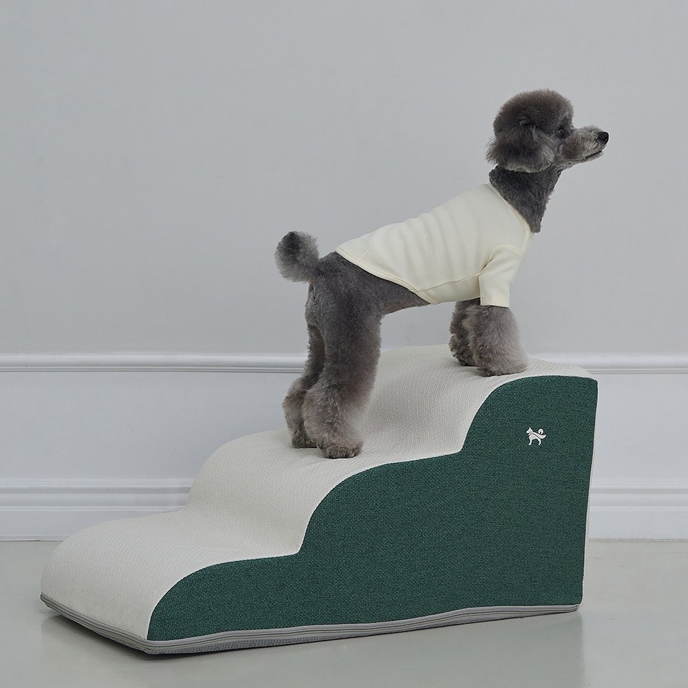 슈퍼펫 강아지계단 논슬립 슬개골보호 미끄럼방지 3단 커브 스텝 29,900원