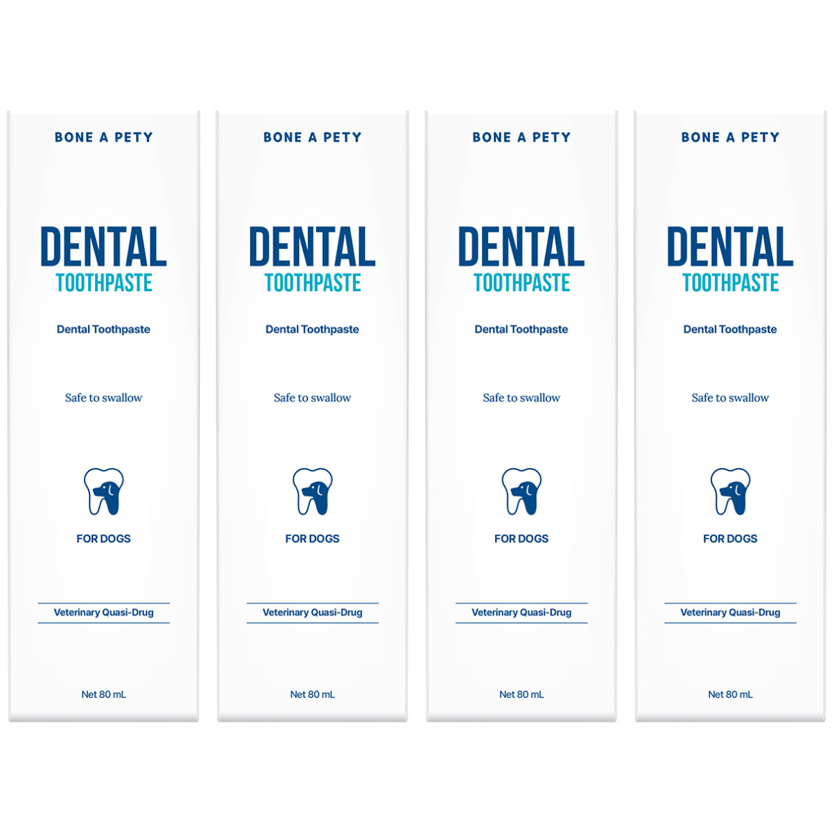 본아페티 강아지 3세대 치약 바르는 입냄새 치석제거 효소 덴탈 투스페이스, 80ml, 4개 55,900원