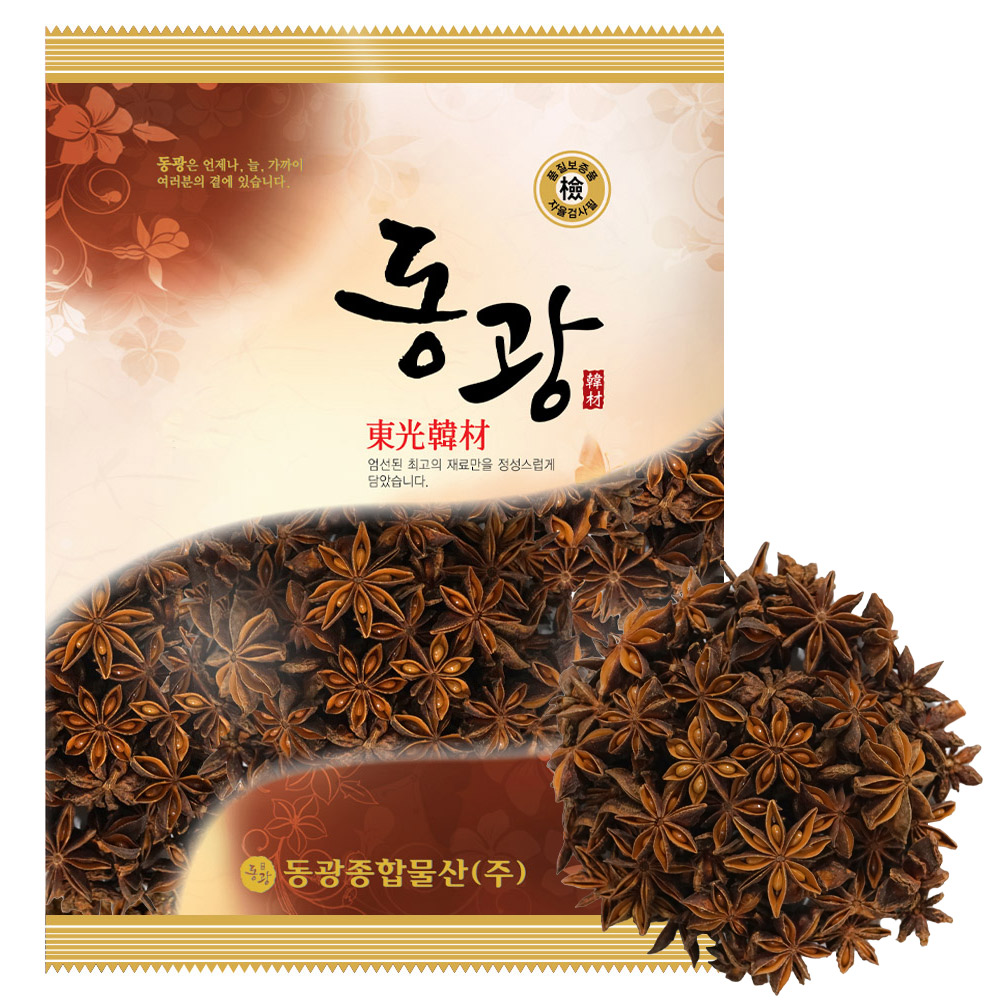 동광한방몰 팔각향 스타아니스, 1개, 200g 5,300원
