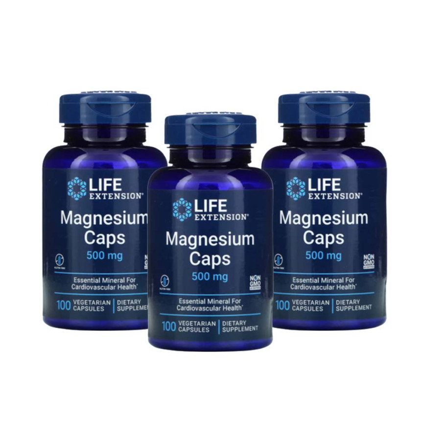 라이프익스텐션 마그네슘 캡스 500mg 100캡슐 3팩 38,300원