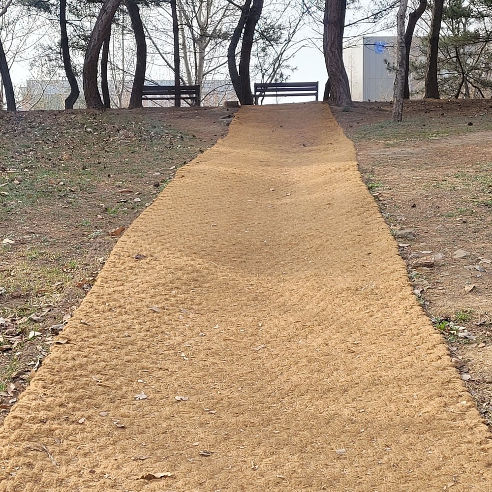 등산로매트 야자매트 80cm 5M 주차장야자매트 보행매트 코아매트, 1개 75,600원