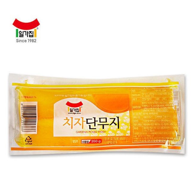 일미농수산 일가집 치자단무지 350g 12봉 1박스 32,100원